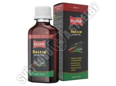Pažbový olej Ballistol červeno-hnědý