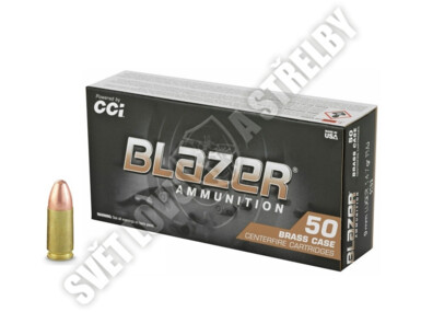CCI Blazer Brass 9mm Luger 124Gr. 