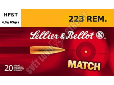 Sellier & Bellot 223 Remington, HPBT