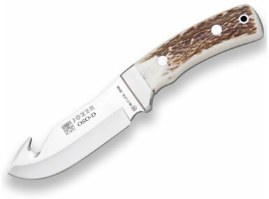 Lovecký nůž JOKER CC55 S PÁRACÍM HÁKEM + kožené pouzdro