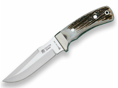 Lovecký nůž JOKER CC45 GAMO BLADE 13 cm + kožené pouzdro