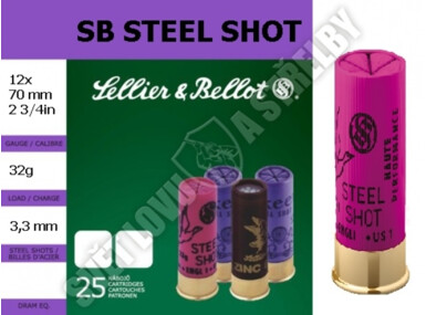 Sellier & Bellot STEEL SHOT 12/3,3 mm