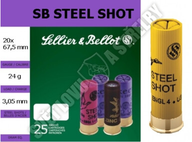 Sellier & Bellot STEEL SHOT 20/3,05 mm