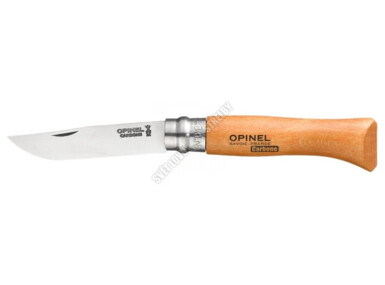 Zavírací nůž Opinel - uhlíková čepel N°08